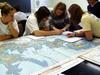 Students of Carol Ormand working on a Grand Canyon lab exercise