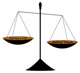 balancing having a life and getting tenure