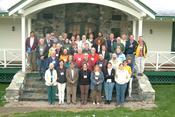Participants at geology and human health workshop