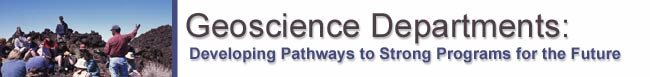 Building Strong Geoscience Departments
