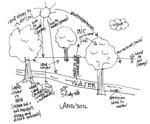 Literal Diagram of GLOBE Study Site
