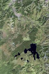 Satellite image,  YNP