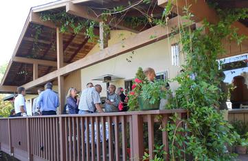 Reception at Pam\'s house 2