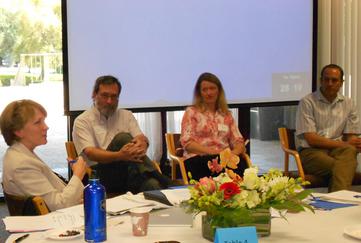SWO panelists, 2012 InTeGrate programs workshop