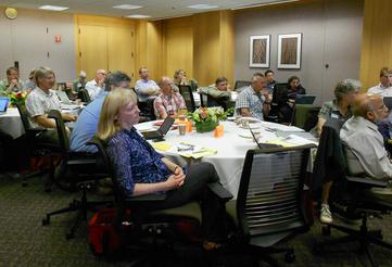 Workshop participants, 2012 InTeGrate programs workshop