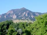 The view from Colorado State University's Boulder campus