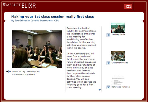 First Day of Class Video