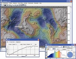 GeoMapApp window