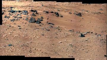 "Rocknest" Image from Curiosity Rover Sol 52