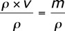 manipulating density (div by density)