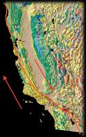 Map of San Andreas Fault from USGS