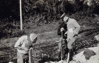 Measuring with a theodolite