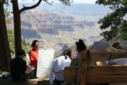 Class at the Grand Canyon