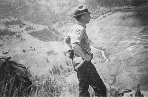 Neil Miner in the field
