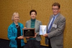 Naomi Oreskes with Janis Treworgy and George Stone