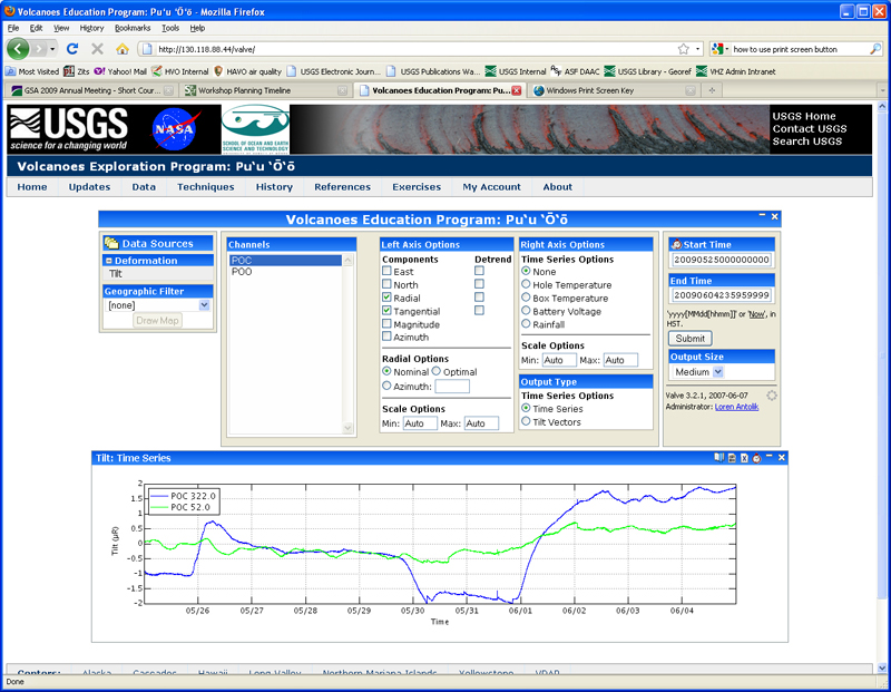VEPP data page
