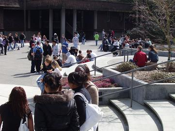 Students on Campus