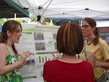Hurrican Ecology Student Presents Research at the April 2009 Louisiana Earth Day Festival