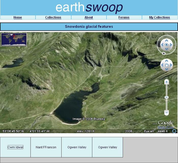 EarthSwoop Snowdonia Map