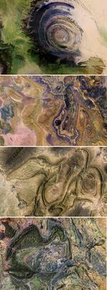 composite of Earth as Art images