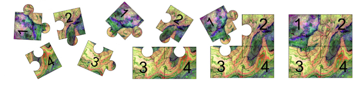 jigsaw collage