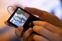 Watching a movie on an ipod