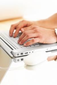 Hands on keyboard