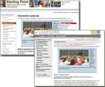 Views of two cloned web pages