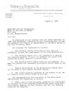 Cover page of the 1958 Whitman Howard letter to Woburn
